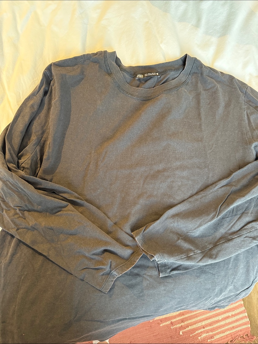 Zara Plain Gray comfy long sleeve